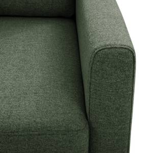 Ecksofa Koski I Webstoff - Webstoff Ala: Grün - Longchair davorstehend links