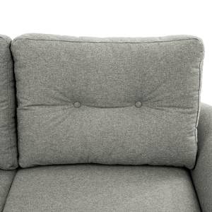 Ecksofa Kaavi I Webstoff - Webstoff Voer: Grau - Longchair davorstehend links