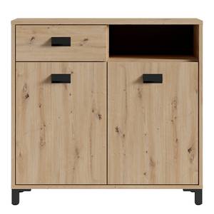 Lage kast Vendooren Artisan eikenhouten look/zwart