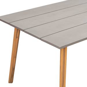 Set da giardino Lindholm I (3 pezzi) Grigio - Legno massello - 160 x 73 x 90 cm