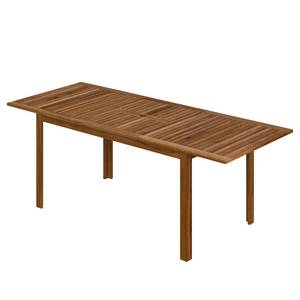 Set da giardino Mimo IV (7 pezzi) Marrone - Legno massello - 359 x 107 x 234 cm