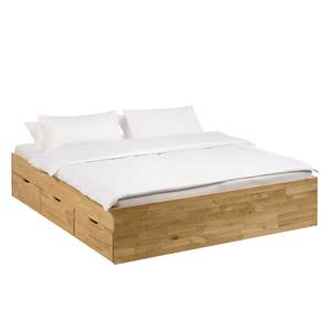 Massief houten bed Sorawood I massief eikenhout