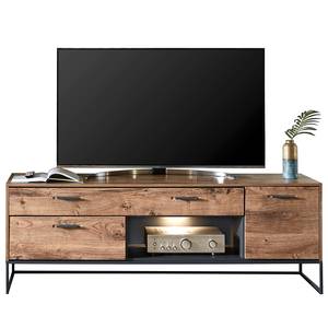 Ensemble meubles TV Meevoo I (3 élém.) Marron - Bois manufacturé - 265 x 218 x 48 cm