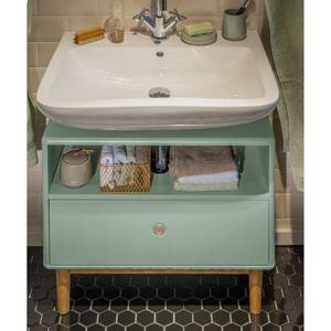 Meuble sous lavabo Tom Tailor Gris menthe