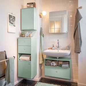 Armoire de toilette Tom Tailor I Gris menthe