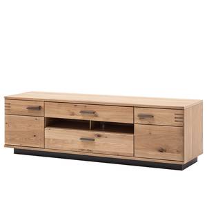 Woonwand Salvo III (4-delig) Bruin - Deels massief hout - 270 x 136 x 50 cm