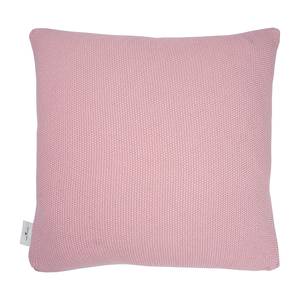 Housse de coussin Pastel Rabbit Coton - Rose / Blanc laine