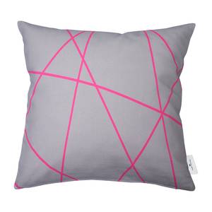 Kissenbezug Geometric Lines Baumwollstoff - Pink