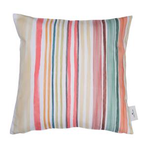 Kissenbezug Washed Stripes Baumwollstoff - Mehrfarbig - 40 x 40 cm