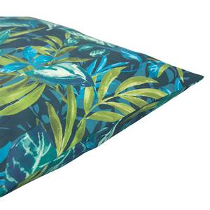 Kussensloop Mysterious Tropic katoen - groen/blauw - 60 x 40 cm