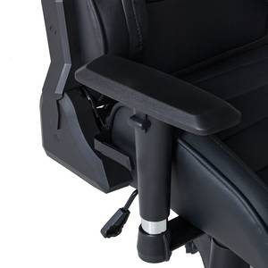 Gaming Chair mcRacing IV Kunstleder / Kunststoff - Schwarz