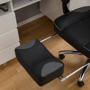 Gaming Chair mcRacing A25 Kunstleder / Kunststoff - Grau / Chrom