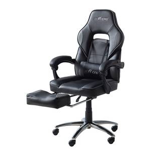 Gaming Chair mcRacing A25 Kunstleder / Kunststoff - Grau / Chrom