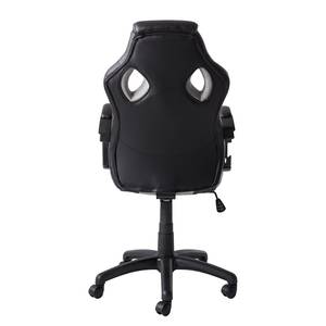 Sedia gaming Livaro Similpelle e Mesh / Materiale plastico - Nero / Grigio