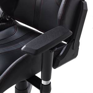 Sedia gaming mcRacing III Similpelle / Plastica - Nero / Color carbone