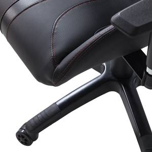 Gaming Chair mcRacing III Kunstleder / Kunststoff - Schwarz / Carbon Dekor