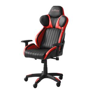 Chaise gamer mcRacing II Cuir synthétique / Matière plastique - Noir