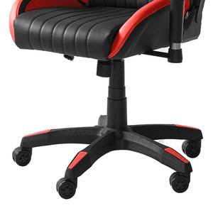 Gaming Chair mcRacing II Kunstleder / Kunststoff - Rot / Schwarz
