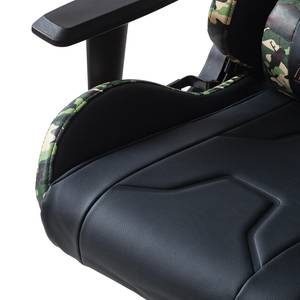 Gamestoel mcRacing N51 kunstleer/kunststof - zwart/camouflage