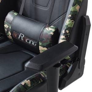 Gaming Chair mcRacing N51 Kunstleder / Kunststoff - Schwarz / Camouflage