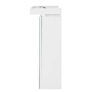 Set di mobili da bagno Emblaze I (2) Illuminazione inclusa - Bianco lucido