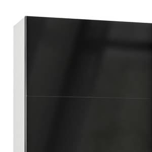 Schwebetürenschrank Level 36 C Hochglanz Schwarz / Weiß - 250 x 216 cm - Ohne