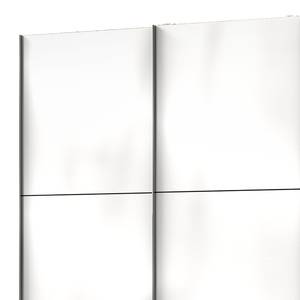 Schwebetürenschrank Level 36 C Hochglanz Weiß / Eiche Dekor - 300 x 216 cm - Ohne