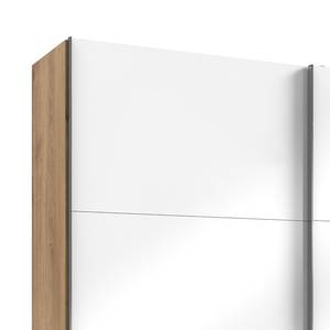 Schwebetürenschrank Level 36 C Hochglanz Weiß / Eiche Dekor - 250 x 216 cm - 3