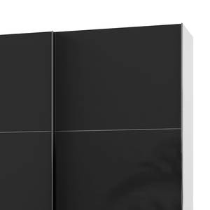 Armoire à portes coulissantes Level 36C Noir brillant / Blanc - 300 x 236 cm - Plus de 5 tiroirs