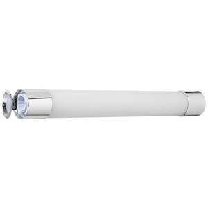 LED-Wandleuchte Horace Milchglas / Metall - 1-flammig