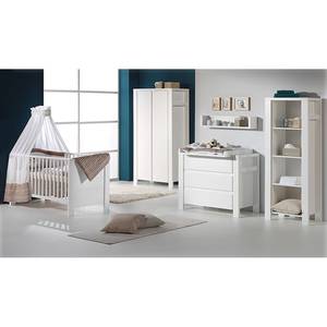 Babyzimmer Milano Weiß - mit 2-trg. Schrank