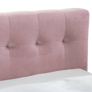 Letto imbottito Woodlake II Velluto Ravi: mauve - 200 x 200cm - Senza portaoggetti interno