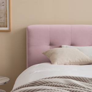 Gestoffeerd bed Woodlake II Velours Ravi: Mauve - 160 x 200cm - Zonder opbergruimte