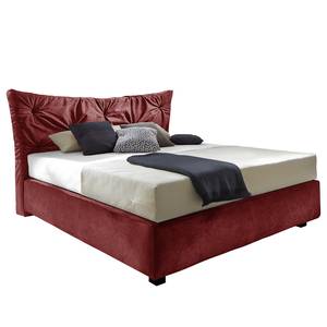 Boxspringbett Eike Rot - 180 x 200cm - H2