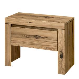 Table de chevet Woodhaven Marron - Bois massif - 50 x 41 x 37 cm