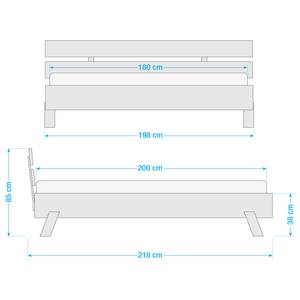 Futonliege Woodhaven Eiche - 180 x 200cm