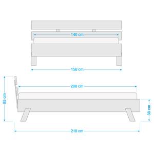 Futonliege Woodhaven Eiche - 140 x 200cm