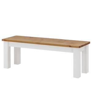 Banc Boston III Pin massif - Pin coloris lessivé / Pin blanc