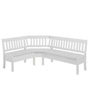 Banc d’angle Boston II Pin massif - Epicéa blanc - Largeur : 170 cm