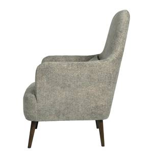 Fauteuil Camby geweven stof - grijs