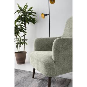 Fauteuil Camby geweven stof - grijs