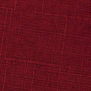 Chaises à accoudoirs Sofia I (lot de 2) Tissu / Chêne massif - Tissu Dyre : Rouge - Noir