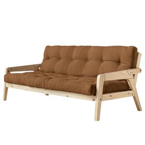 Schlafsofa Grab I Webstoff - Latte Macchiato - Beige