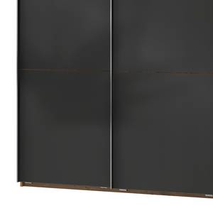 Schwebetürenschrank Level 36 C Hochglanz Grau / Eiche Dekor - 300 x 236 cm - Ohne