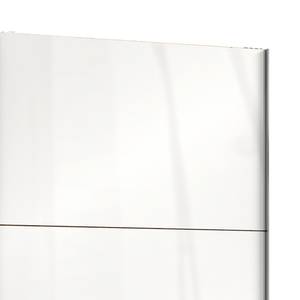 Schwebetürenschrank Level 36 C Eiche Dekor / Hochglanz Weiß - 250 x 236 cm - Ohne