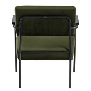 Fauteuil Narpes fluweel - Donkergroen