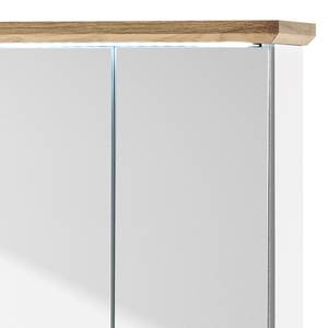 Armoire de toilette Lindesby Avec éclairage - Blanc