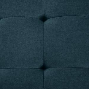 Schlafsofa Mid Century II Flachgewebe - Marineblau