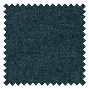 Schlafsofa Mid Century II Flachgewebe - Marineblau
