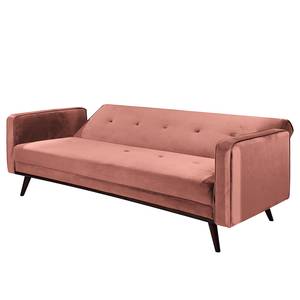 Schlafsofa Daru Deluxe Samt - Samt Fosca: Mauve